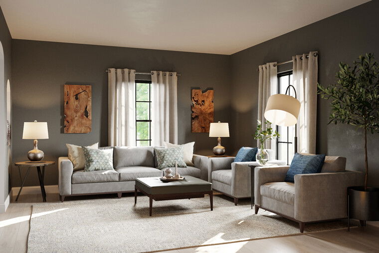 Online design Transitional Living Room by Casey H. thumbnail