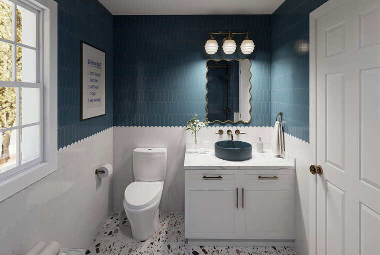 Online design Eclectic Bathroom by Lara D. thumbnail