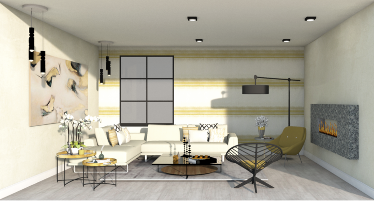 Online design Contemporary Living Room by Aamirah P. thumbnail