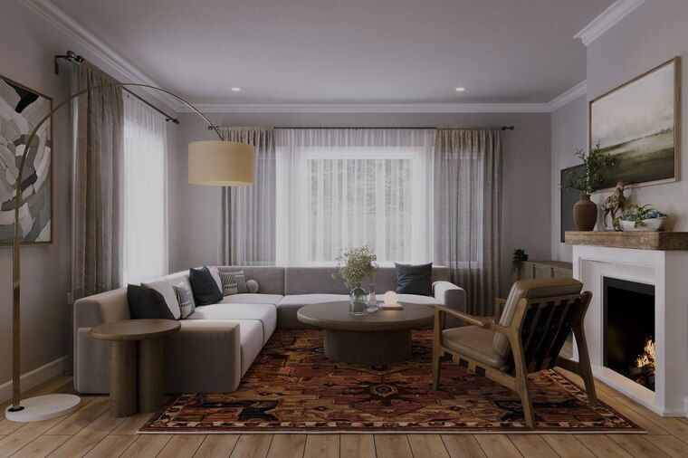 Online design Contemporary Living Room by Ahmed S. thumbnail