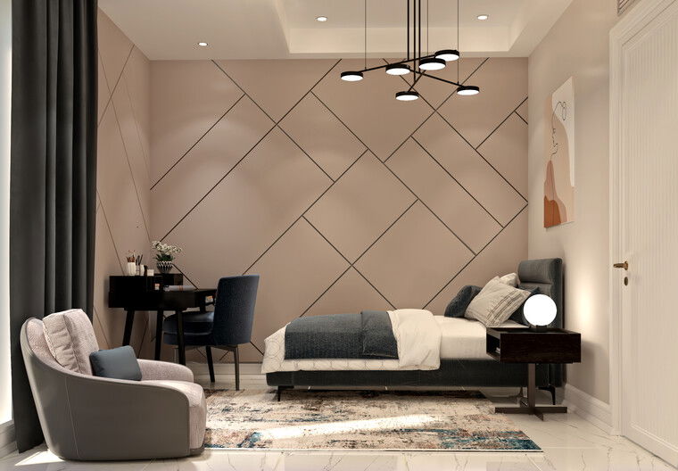 Diseño en línea Dormitorio Moderno por Tina D. miniatura