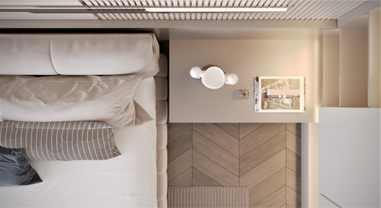 Online design Modern Bedroom by Alice H. thumbnail