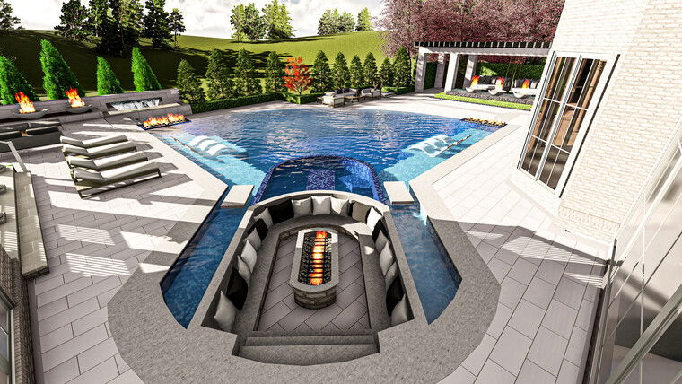 Online design Contemporary Patio by Ana I. thumbnail