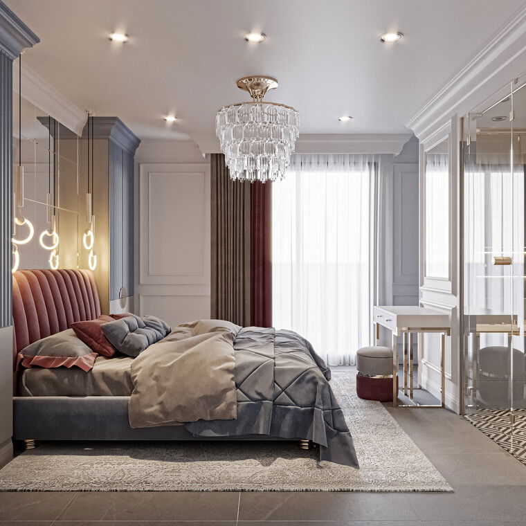 Diseño en línea Dormitorio Contemporáneo por Fereshteh H. miniatura