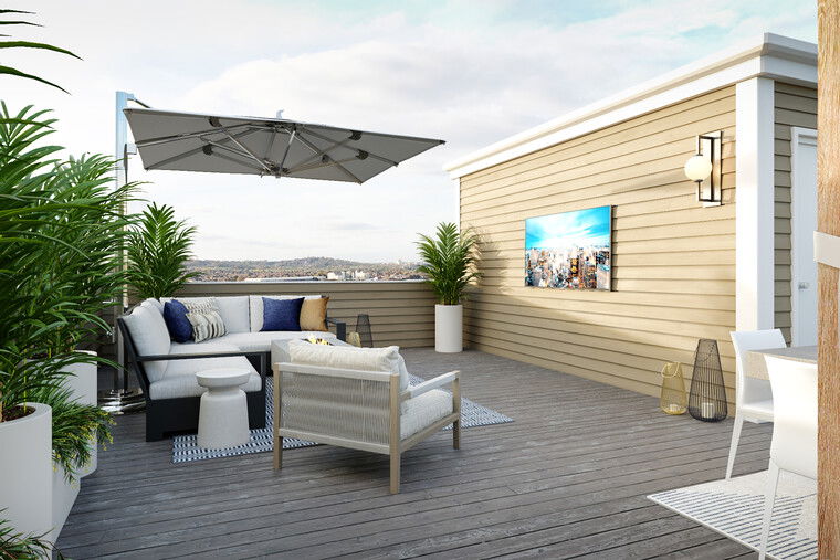 Online design Modern Patio by Berkeley H. thumbnail