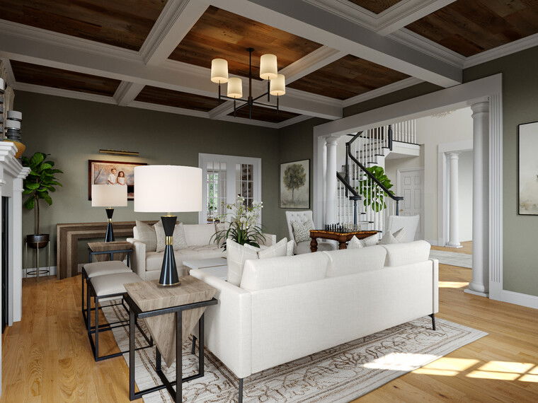 Online design Transitional Living Room by Casey H. thumbnail