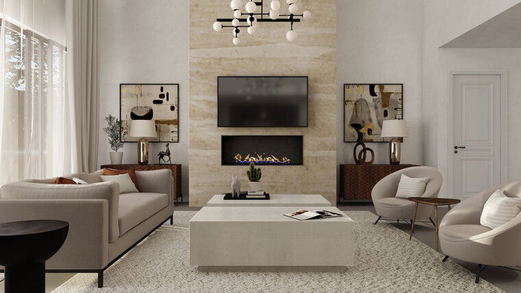 Online design Modern Living Room by Nikola P. thumbnail