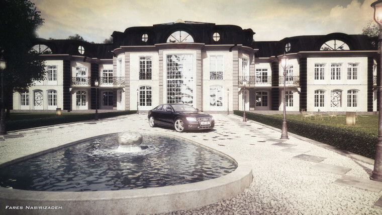 Online design Traditional Home Office by Fares N. thumbnail