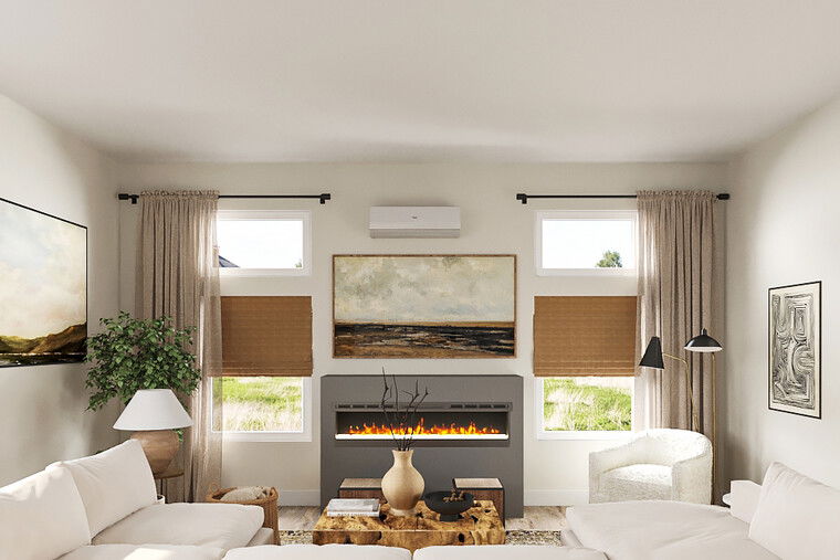 Online design Transitional Combined Living/Dining by Casey H. thumbnail