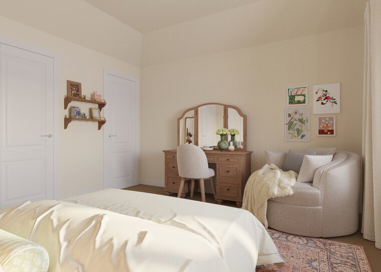 Online design Traditional Bedroom by Jillian M. thumbnail