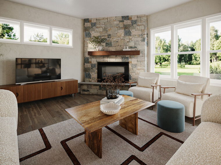 Online design Transitional Living Room by Jessica Z. thumbnail
