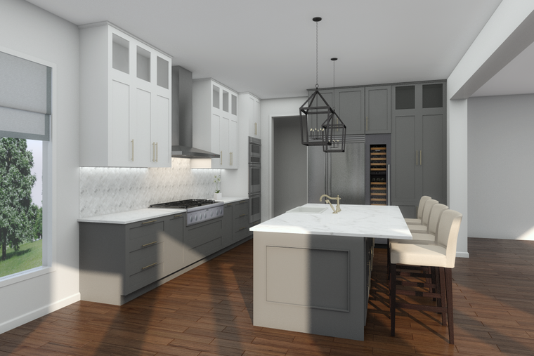 Online design Contemporary Kitchen by Picharat A.  thumbnail