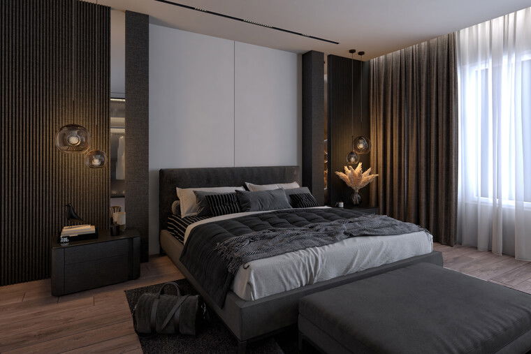 Diseño en línea Dormitorio Moderno por Petra P. miniatura