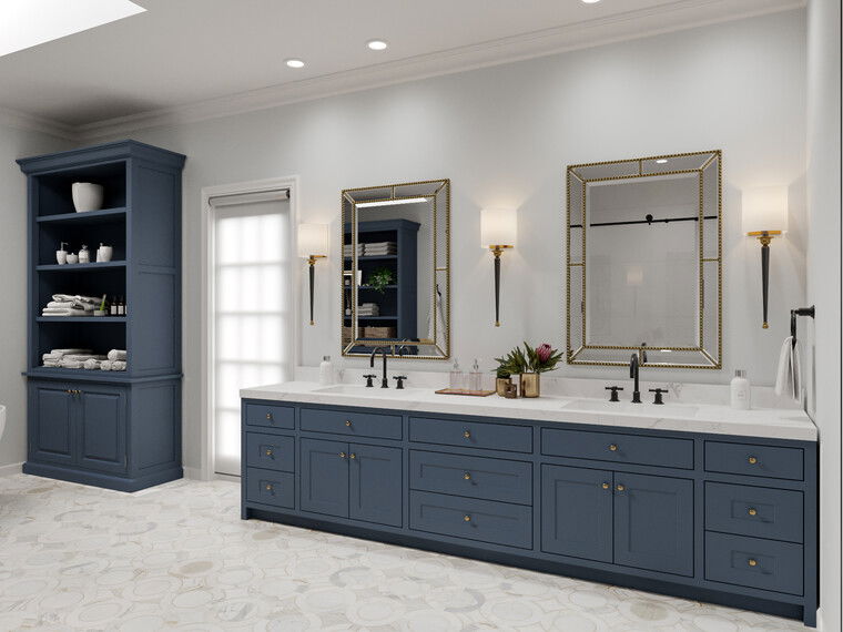 Online design Transitional Bathroom by Liana S. thumbnail