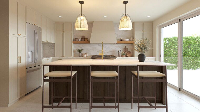 Diseño en línea de Cocina Transicional por Sharné L. miniatura