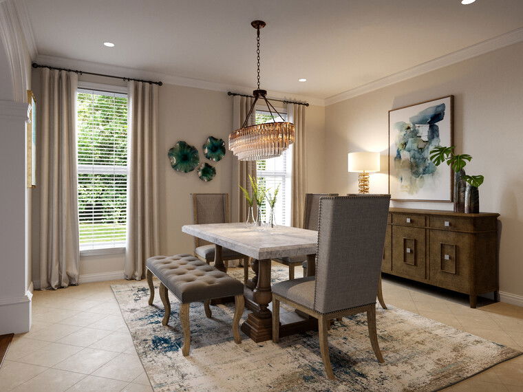 Online design Traditional Dining Room by Berkeley H. thumbnail