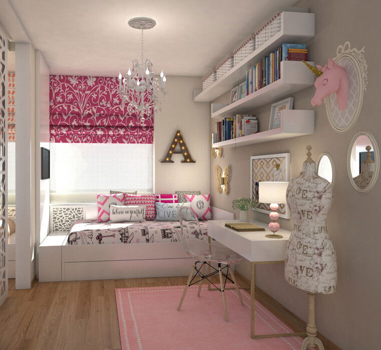 Diseño en línea Dormitorio Contemporáneo por Vale G. miniatura
