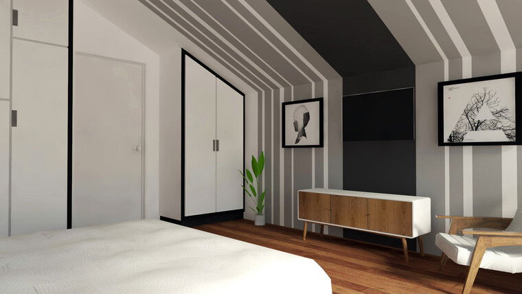 Online design Modern Bedroom by Selma A. thumbnail