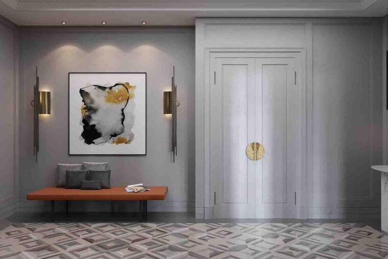 Diseño en línea Pasillo/Entrada Contemporáneo por Ingy T. miniatura