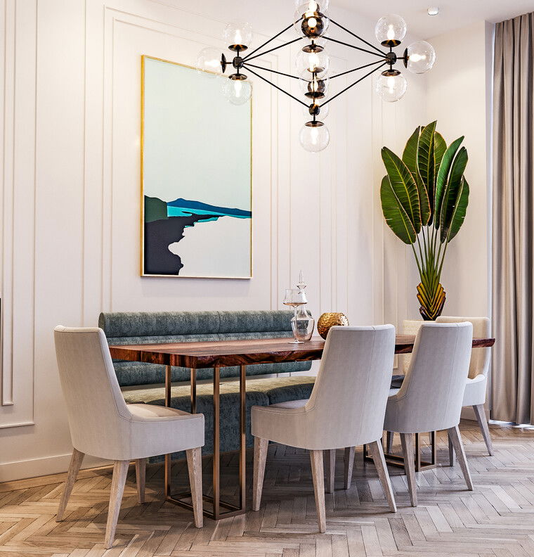 Online design Contemporary Dining Room by Mladen C. thumbnail