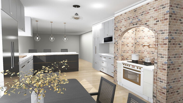 Online design Contemporary Kitchen by Jasmine S. thumbnail