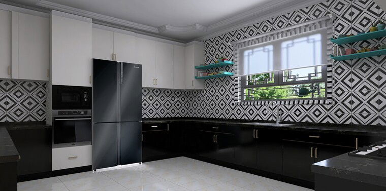 Online design Traditional Kitchen by Hajara M. thumbnail