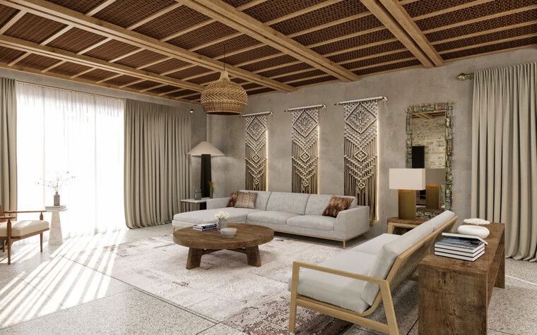 Online design Country/Cottage Living Room by Rehan A. thumbnail