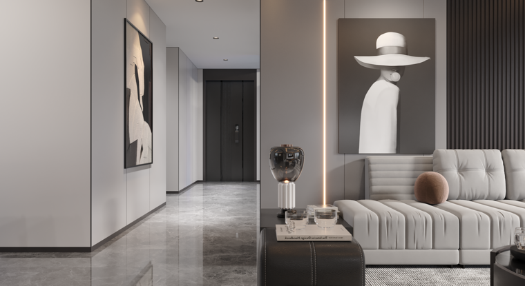 Online design Modern Living Room by Alice H. thumbnail