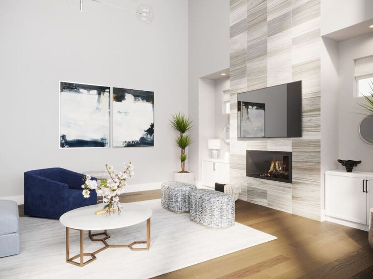 Online design Transitional Living Room by Berkeley H. thumbnail