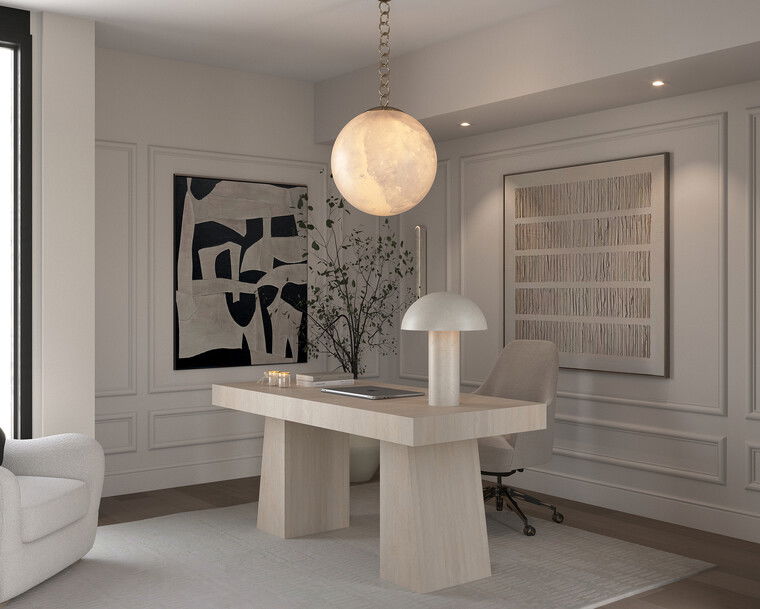 Online design Modern Home Office by Nathalie I. thumbnail