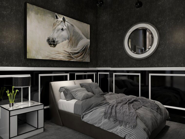 Online design Modern Bedroom by KaSonndra L. thumbnail