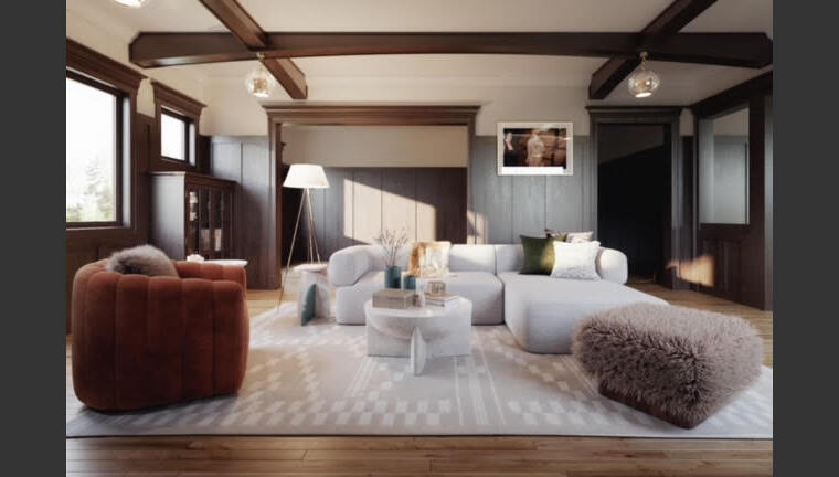 Online design Eclectic Living Room by Emerie F. thumbnail