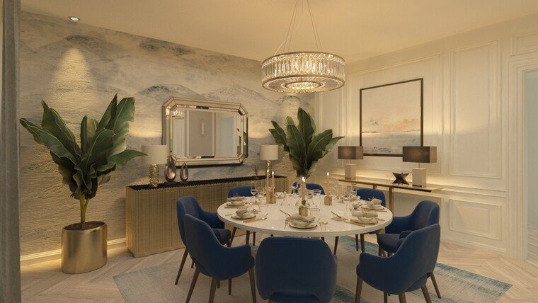 Online design Contemporary Dining Room by Salma o. thumbnail