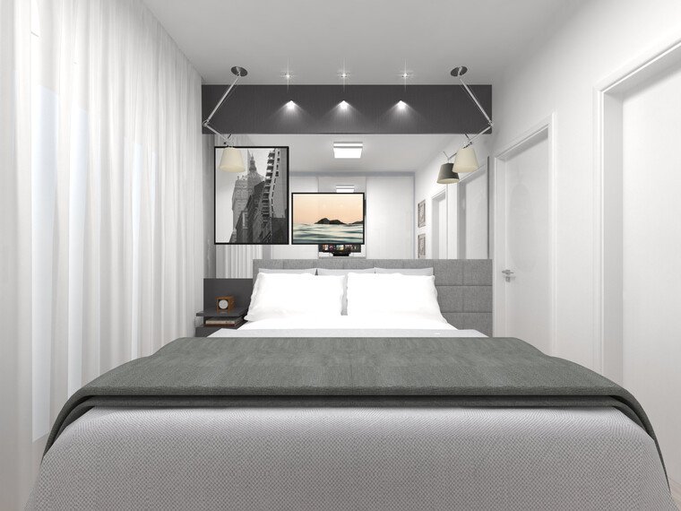 Online design Modern Bedroom by Luciana N. thumbnail