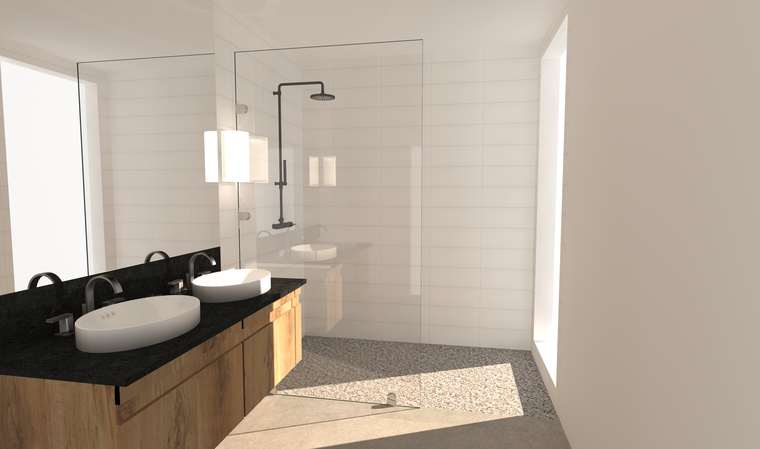 Online design Contemporary Bathroom by Zena A. thumbnail