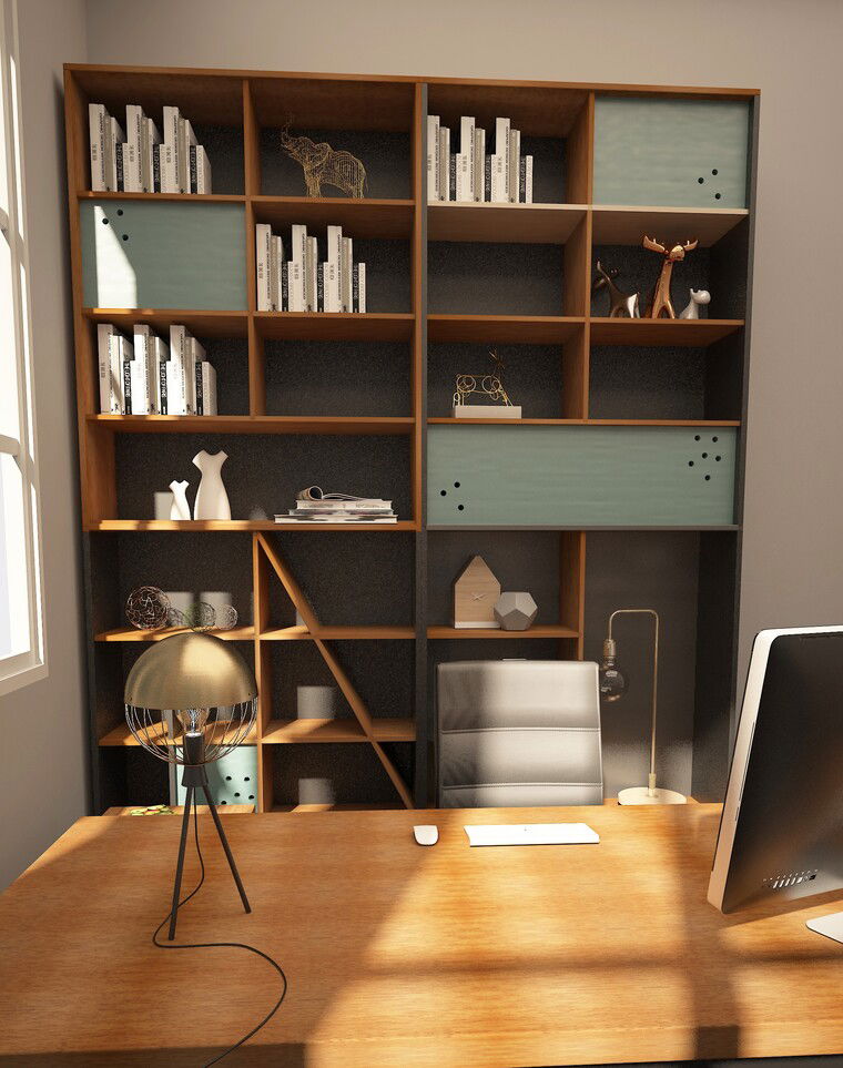 Online design Modern Home Office by Lidija P. thumbnail