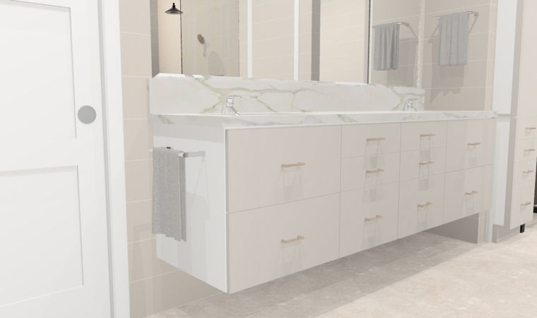 Online design Contemporary Bathroom by Jamie M. thumbnail
