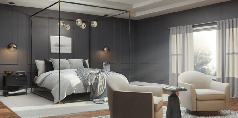 Online design Modern Bedroom by Maria G. thumbnail