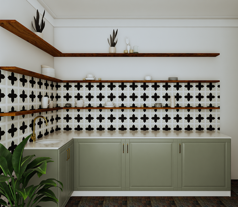 Online design Eclectic Kitchen by Sahar M. thumbnail