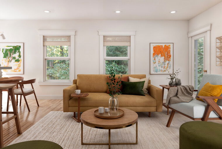 Online design Transitional Living Room by Lara D. thumbnail