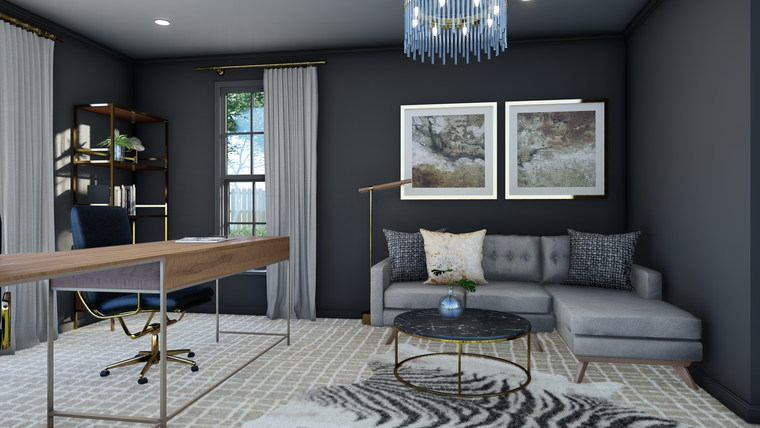 Online design Glamorous Home Office by Picharat A.  thumbnail
