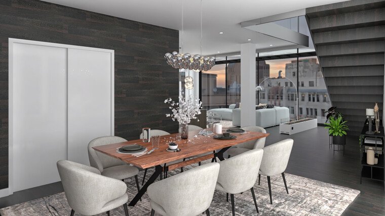 Online design Contemporary Dining Room by Petra P. thumbnail