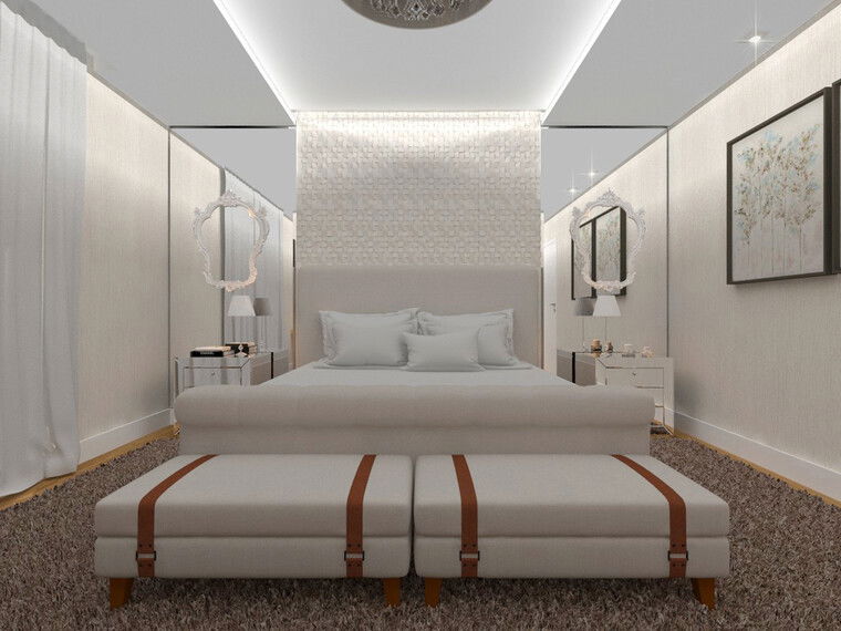 Online design Glamorous Bedroom by Luciana N. thumbnail