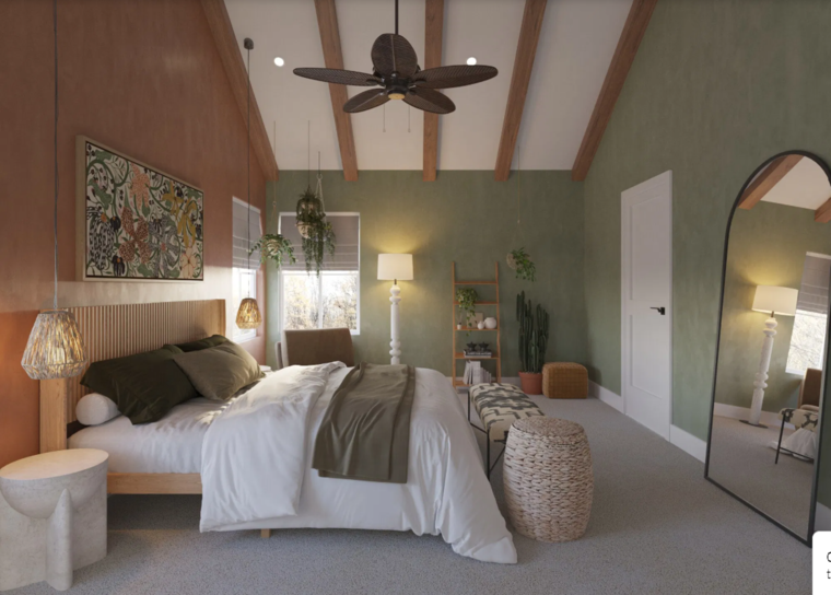 Online design Eclectic Bedroom by Nada M. thumbnail