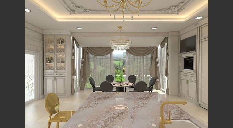 Online design Glamorous Kitchen by Nor Aina M. thumbnail