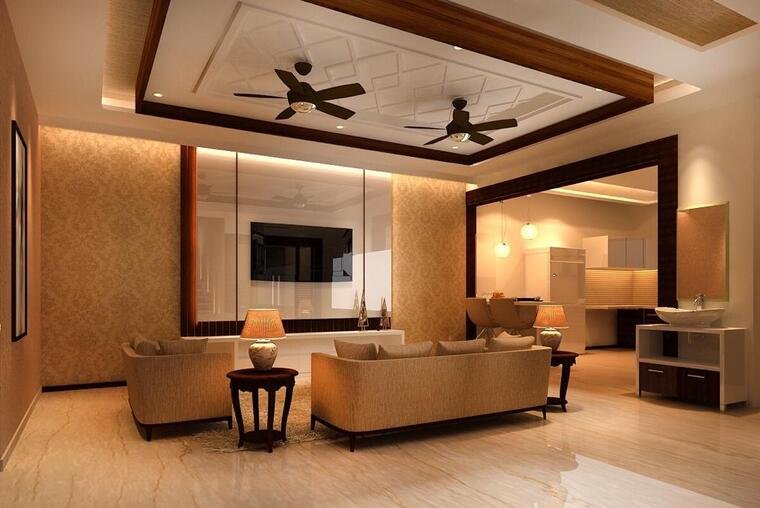 Online design Traditional Living Room by Kiran K. thumbnail