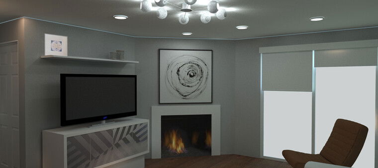 Online design Modern Living Room by Merry M. thumbnail