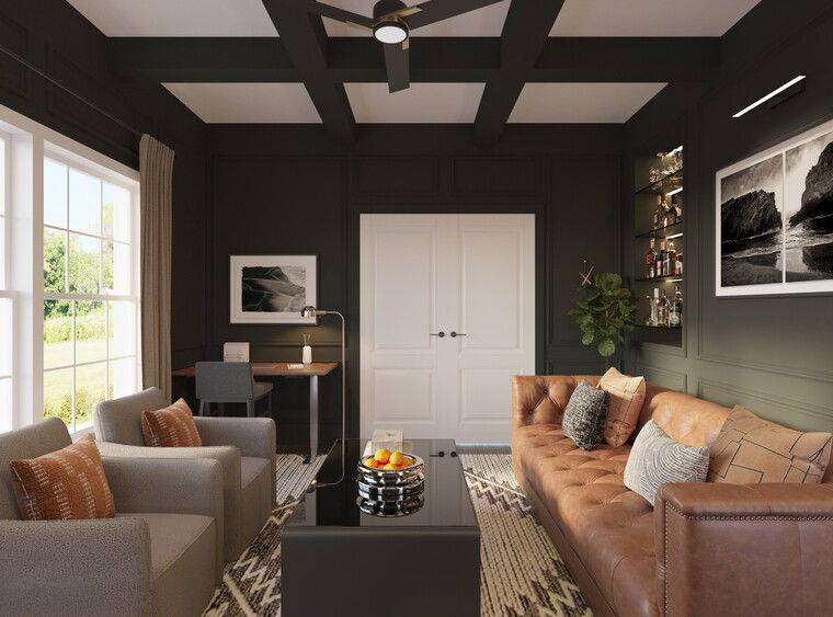 Online design Glamorous Home Office by Kamila A. thumbnail