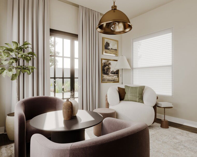 Online design Contemporary Living Room by Pateniah M. thumbnail