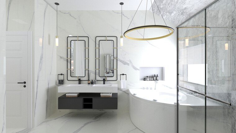 Online design Glamorous Bathroom by Saida G. thumbnail